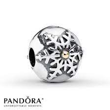 pandora clip winter wonderland sterling silver 14k gold pandora clip pandora pandora jewelry