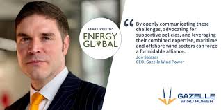 Gazelle Wind Power CEO Jon Salazar examines why cross-industry  collaboration is critical to floating offshore wind's future growth in  Energy Global.