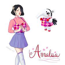 The minecraft skin, annalisa animal crossing, was posted by freaky_fred. Kippy On Instagram The Next Animal Crossing Villager Is Annalisa Swipe For More Animal Crossing Villagers Animal Crossing Human