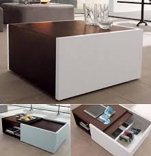 Hidden Storage Makes Me Smile Storage Spaces Multifunctional Furniture Table Storage