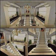 Minecraft Glass Stairs Chandelier Staircase Minecraft Haus Minecraft Projekte Minecraft