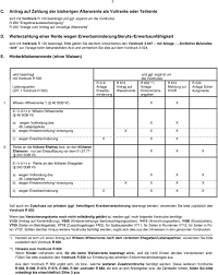 Wenn der unfall, der zur berufsunfähigkeit führt hingegen in deiner freizeit passiert ist, hast du erst einen anspruch auf erwerbsminderungsrente, wenn du mindestens ein jahr lang deine beiträge gezahlt hast. Antrag Auf Eu Rente Formular Huas Imama
