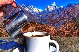 Best Coffee Ingredients Milkcoffeesugarview Mountain Tea Is Always Better Option Than Mountain Dew Everest Amadablam Mountain Dew Best Coffee Trekking