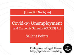 Covid 19 Unemployment Reduction Economic Stimulus Cures Act Of 2020 Salient Points Of House Bill No 6920 Philippine E Legal Forum