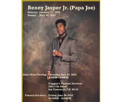 Benny Jasper Obituary (2022)