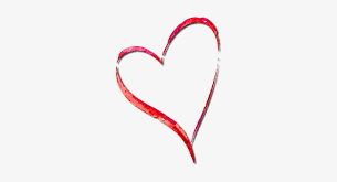 Under the writing arial is shown in the bottom third of the list a black heart (♥). Drawn Heart Outline Png Thankful Heart Transparent Png 336x400 Free Download On Nicepng