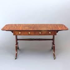 Only the highest quality of hard wood is used for the reproduction furniture's bespoke coffee tables, each one hand finished here in somerset. Regency Period Figured Mahogany Sofa Table 1815 For Sale At Pamono