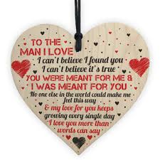 Find the perfect gift, every time. Husband Gifts Husband Birthday Gifts Card Wooden Heart Anniversary Gift For Him Ebay