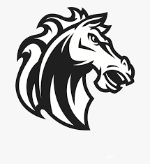1) draw a rectangle that will define the conditional proportions and boundaries of the chosen drawing. Graphic Free Download Mustang Horse Clipart Mustang Horse Head Png Free Transparent Clipart Clipartkey