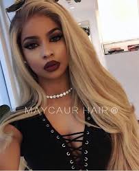 Many melanesians from the solomon islands have dark skin and blond hair. Black Girls Hairstyles 18 Blonde Ombre Color Long Straight Hair Glueless Wig With Natural Hairline Synthetic Lace Front Wigs For Black Women Maycaur Polyvore Discover And Shop Trends In Fashion