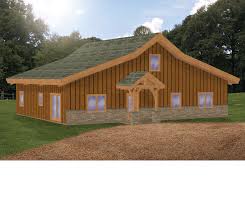 Predesigned Barn Home Kit 2 Ponderosa Country Barn 3d Home Model Rendering Barn House Kits Beach House Plans Steel Building Homes