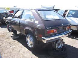 junkyard find 1977 chevrolet chevette the truth about cars junkyard find 1977 chevrolet chevette