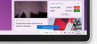 David nield if you want the experience of watching tv weather on your phone, then the mobile apps from the. Your Windows 10 Taskbar Is About To Get News And Weather