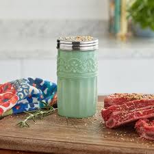 The rest of the dishes in the picture are side dishes are chosen to balance out each other: The Pioneer Woman Timeless Beauty Jade Dinnerware Set