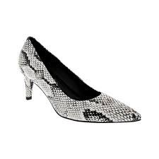 Womens Walking Cradles Sophia Pump Size 6 N Blackwhite Snake