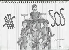 These printable coloring pages are also good for them not to be bored and to be artistic. 5 Seconds Of Summer By Lynn5sos On Deviantart