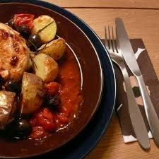 Mediterrane Hahnchen Schenkel Vom Blech Rezept Lebensmittel Essen Essen Rezepte
