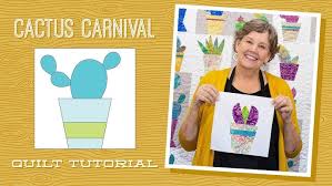 Click the link to get our emails! Pixie Party August Project Cactus Wreath From Cozy Quilt Designs And Rjr Fabrics Youtube