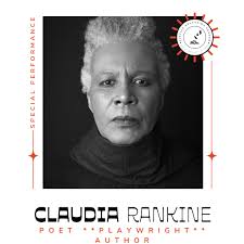 You're invited: Our Justice Education Center's fall lecture series presents  a special evening with acclaimed poet and playwright Claudia Rankine