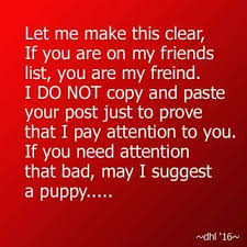 If you're reading this post and still have not created a facebook account, or maybe you want to create another one, then we'll actually teach you how to set it up. Friends Don T Demand That Friends Copy And Paste Status Updates Posts Facebook