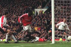 The fa cup fourth round tie between manchester united and liverpool at old trafford was shown live on the bbc. Man Utd 2 Liverpool 1 In Jan 1999 At Old Trafford Dwight Yorke Scores The Equaliser On 88 Minutes In The Fa Cup 4th Round Soccer Manchester United Footba