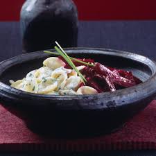 Orecchiette Mit Roter Bete In Meerrettich Sahne Rezept In 2020 Rettich Meerrettich Rote Bete