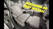 DIY Box Truck Camper - Reclining seat install for RV or Campervan