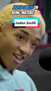 JADEN SMITH ON BEING MATURE #jadensmith #bigboy #fyp #fypage #viral  #ernestvillage3