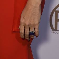 Take A Second To Drool Over Gwyneth Paltrow S Blue Engagement Ring Blue Engagement Ring Rings Engagement Rings