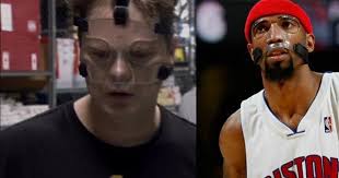 Dwight's basketballmask was inspired by Detroit Pistons player Rip Hamilton  : r/DunderMifflin