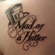 Das ist das neue ebay. Pin By Richel Aratari On Movies I Love Mad Hatter Tattoo Tattoos Tattoo You