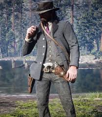 In this video i am recreating john marston's outfits, hair, beard and guns from the artwork pictures of both rdr1 and rdr2. John Marston Elegant Suit Recreation From Mrsarthurmorgan Instagram John Marston Red Dead Redemption Ii Gaming Clothes
