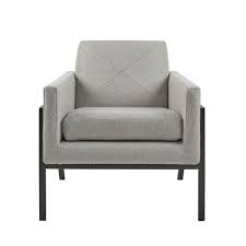 The roundhill furniture tuchico contemporary fabric accent chair features a contemporary design but doesn't skimp on comfort. Rhodes Accent Chair Gray Target