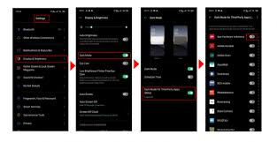 Cara mengaktifkan fitur dark mode. Cara Aktifkan Fitur Dark Mode Untuk Semua Aplikasi Di Hp Oppo Gadgetsquad Id
