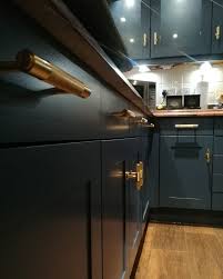 hand painted kitchen units and cabinets