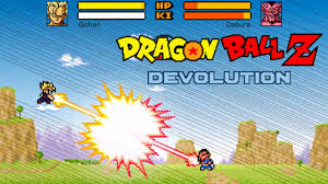 Goku is one main character of the dragon ball series and one playable character in dragon ball devolution. Dragon Ball Dragon Ball Z Devolution Game