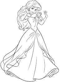 Especially if done together with family or together with friends. Beautiful Ariel Coloring Page Free Printable Coloring Pages For Kids