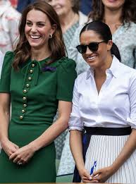 Meghan Kate Attended Wimbledon But Tabloids Only Cared About Their Feud Kate And Meghan Duchess Catherine Kate Middleton