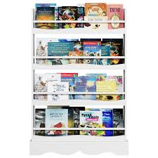 21 brilliant storage tricks for small bedrooms. 4 Tier Childrens Bookcase Rack Free Standing Against The Wall Display Storage Shelves For Books Toys