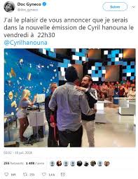 Vous avez ajouté votre première star à mon voici. Doc Gyneco Nouveau Chroniqueur Chez Cyril Hanouna Jack