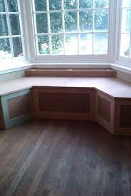 Custommade storage benches are handcrafted by expert craftsmen and feature storage and shelving. Bay Window Seat Ideas Bay Window Benches Kitchen Bay Window Bay Window Seat