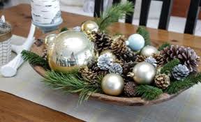 This free stock photo shows a shelf with loaves of bread decorated with christmas garland in a bakery. 24 Creative Diy Christmas Bowl Displays Shelterness