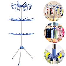 Get contact details & address of companies manufacturing and comfy dryer chrome foldable clothes rack. Stand Towel Drying Rack Laundry With Clips Portable Folding Circular Rotation Three Tiers Drying Rack Hanger Dryer For Outdoor Indoor Buy Online In Kuwait At Desertcart 43362408