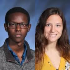 SPHS Seniors Lee Maina, Alyssa Moffitt Named Rotary 'Students of the Month' 