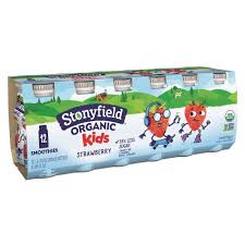 Stonyfield Organic Kids Strawberry Kids Yogurt Smoothies 12pk 3 1 Fl Oz Bottles In 2020 Kids Yogurt Yogurt Smoothies Stonyfield Organic