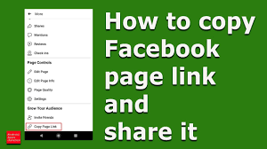 The url will then be in the address bar of your browser. How To Copy Facebook Page Link And Share It With Others Youtube