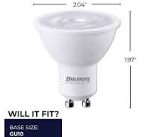 6.5W LED PAR16 GU10 3000K FLOOD DIMMABLE 80CRI 120V – Bulbrite