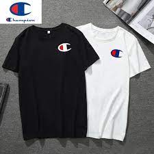 Find men's sweats, hoodies, tees, and more. Xs 5xl Champion Couple Shirt Fashion T Shirt Men Women S T Shirt Summer Short Sleeve Round Neck Plain Tee Boy Girl Tops Shopee Malaysia