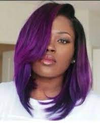 Purple Bob Stylish Short Hair Purple Hair Hair Styles