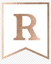 See more ideas about free printable letters, printable download these free letters and numbers to create classroom decor, party decor and more. Free Printable Rose Gold Banner Template Paper Trail Rose Gold Letter T Hd Png Download Vhv
